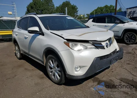 2013 Toyota Rav4 Limited from USA, damaged, VIN 2T3DFREV7DW117522
